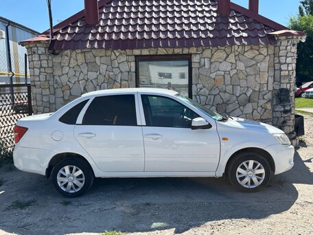 2013 Lada (ВАЗ) Granta I, белый, 399999 рублей, вид 4