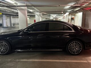 2022 Mercedes-Benz S-Класс 400 d 4MATIC VII (W223), чёрный, 9800000 рублей, вид 4