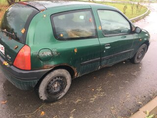 1999 Renault Clio II, зелёный, 150000 рублей, вид 5