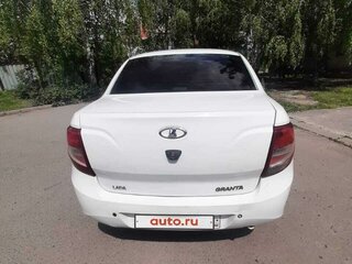 2013 Lada (ВАЗ) Granta I, белый, 570000 рублей, вид 4