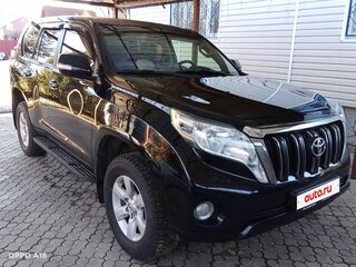 2015 Toyota Land Cruiser Prado 150 Series Рестайлинг 1, чёрный, 4500000 рублей, вид 4