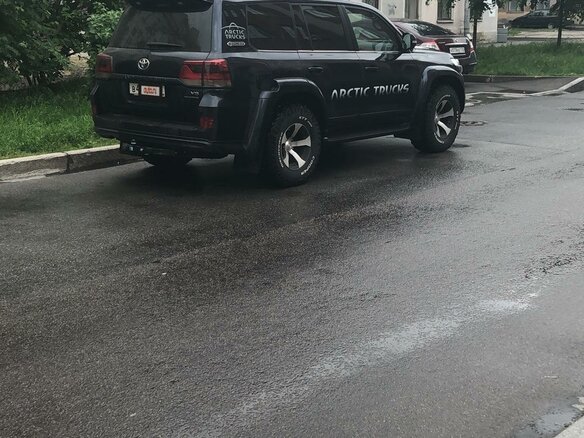 2018 Toyota Land Cruiser Arctic Trucks AT33 200 Series Рестайлинг 2, синий - вид 2