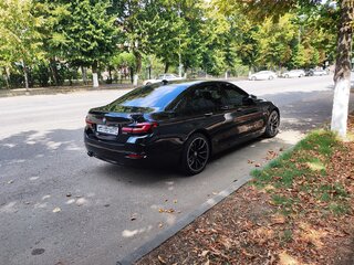 2016 BMW 5 серии 520d VI (F10/F11/F07) Рестайлинг, чёрный, 2200000 рублей, вид 3