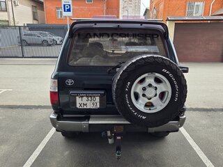 1996 Toyota Land Cruiser 80 Series Рестайлинг, зелёный, 1700000 рублей, вид 5