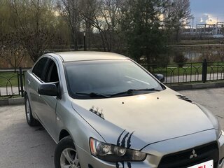 2007 Mitsubishi Lancer X, бежевый, 490000 рублей, вид 5