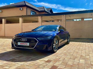 2020 Audi A7 55 TFSI II (4K), синий, 5650000 рублей, вид 1