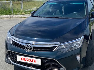 2017 Toyota Camry VII (XV50) Рестайлинг 2, серый, 2590000 рублей, вид 3