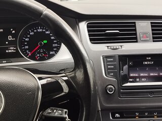 2013 Volkswagen Golf VII, белый, 1000000 рублей, вид 3