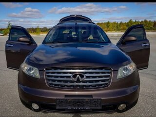 2003 Infiniti FX35 I (S50), коричневый, 1300000 рублей, вид 2