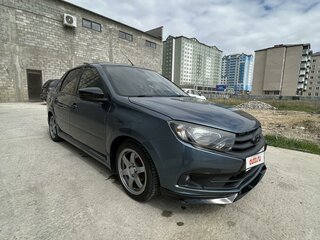 2014 Lada (ВАЗ) Granta Sport I, зелёный, 700000 рублей, вид 2