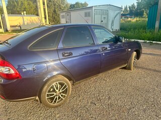 2014 Lada (ВАЗ) Priora I Рестайлинг, синий, 430000 рублей, вид 4