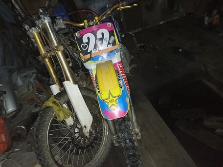 1998 Suzuki RM 125, жёлтый, 130000 рублей, вид 3