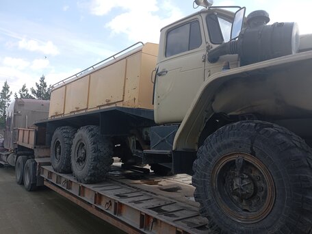 1996 Урал 4320, жёлтый, 3000000 рублей, вид 3