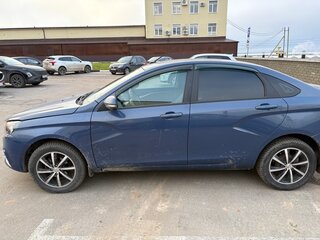 2017 Lada (ВАЗ) Vesta I, синий, 750000 рублей, вид 2