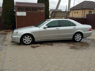 2000 Mercedes-Benz S-Класс 500 Long IV (W220), серебристый, 440000 рублей, вид 2