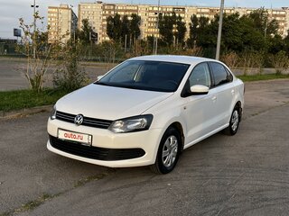 2015 Volkswagen Polo V, белый, 1250000 рублей, вид 1