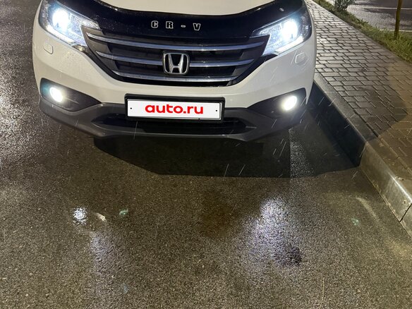 2012 Honda CR-V IV, белый, 1900000 рублей