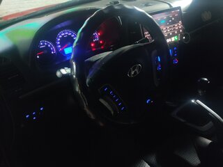 2010 Hyundai Santa Fe II Рестайлинг, чёрный, 850000 рублей, вид 5