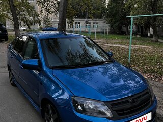 2018 Lada (ВАЗ) Granta I, синий, 399999 рублей, вид 4