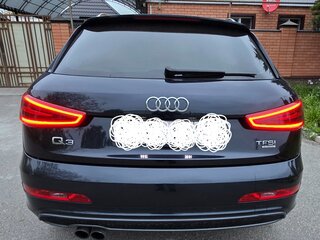 2013 Audi Q3 I (8U), синий, 1300000 рублей, вид 4
