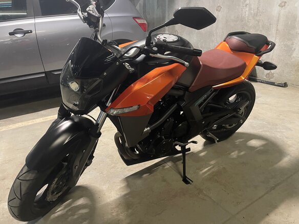 2015 CFMoto 650NK, оранжевый, 360000 рублей - вид 2
