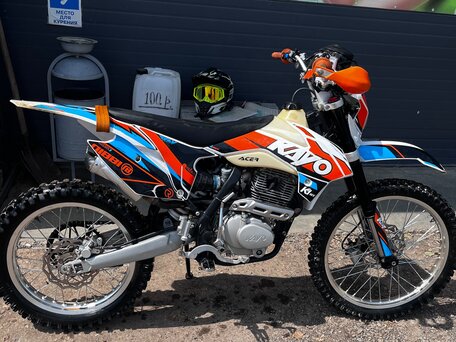 2022 Kayo K1 250 MX, белый, 120000 рублей, вид 1