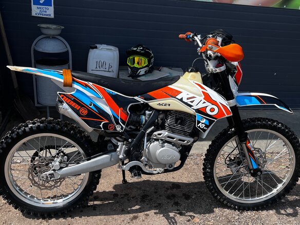2022 Kayo K1 250 MX, белый, 120000 рублей