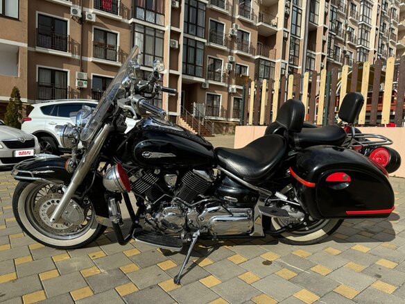 2007 Yamaha XVS1100, чёрный, 600000 рублей - вид 7
