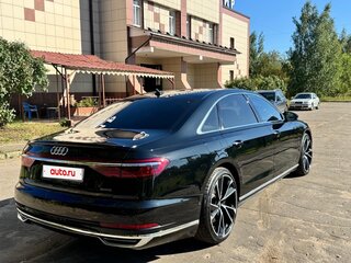 2018 Audi A8 Long 60 TFSI IV (D5), чёрный, 4800000 рублей, вид 5