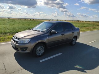 2018 Lada (ВАЗ) Granta I, коричневый, 450000 рублей, вид 4