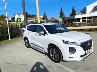 2018 Hyundai Santa Fe IV, белый, 3200000 рублей, вид 3