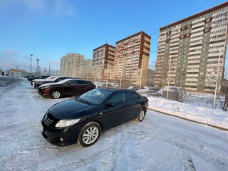 2008 Toyota Corolla X (E140, E150), чёрный, 800000 рублей, вид 1