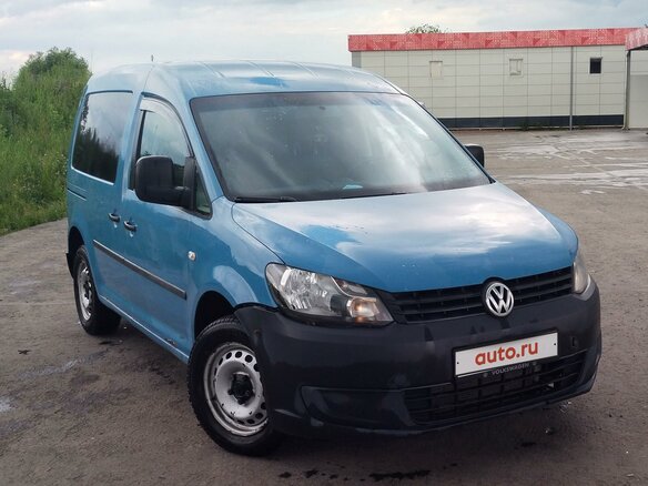 2010 Volkswagen Caddy III Рестайлинг, синий