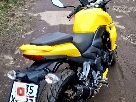 2012 Sym Wolf T2, жёлтый, 180000 рублей, вид 4