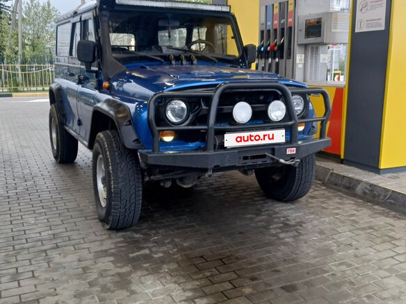 2004 УАЗ 3159, синий, 1100000 рублей