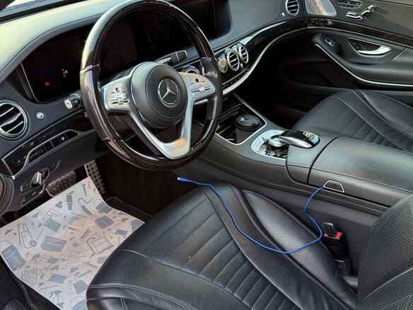 2018 Mercedes-Benz S-Класс 450 VI (W222, C217) Рестайлинг, чёрный, 4500000 рублей - вид 5