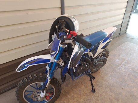 2014 Bison 125 XT12 Apollo, синий, 55000 рублей, вид 1