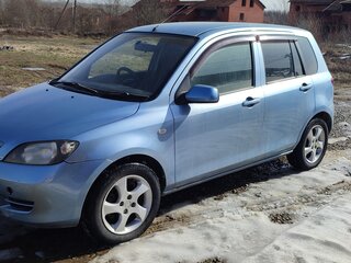 2004 Mazda Demio II (DY), голубой, 450000 рублей, вид 1