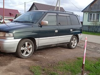 1998 Mazda MPV I (LV), зелёный, 300000 рублей, вид 1