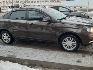 2017 Lada (ВАЗ) Vesta I, коричневый, 1100000 рублей, вид 4