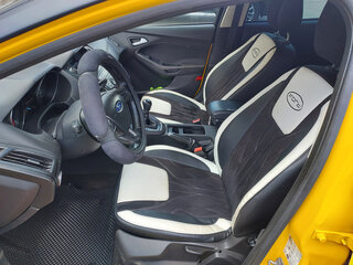 2015 Ford Focus III Рестайлинг, чёрный, 600000 рублей, вид 3