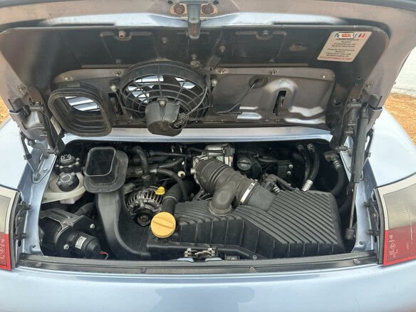 1999 Porsche 911 Carrera 4 V (996), голубой, 3900000 рублей - вид 11