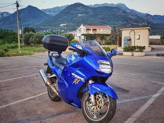 2003 Honda CBR 1100 XX, синий, 350000 рублей, вид 1