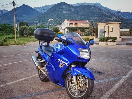 2003 Honda CBR 1100 XX, синий, 350000 рублей, вид 1