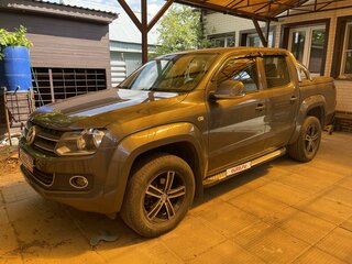2013 Volkswagen Amarok Double Cab full-time I, серый, 2100000 рублей, вид 1