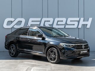 2021 Volkswagen Polo VI, чёрный, 1630000 рублей, вид 1