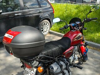 2019 Bajaj Boxer BM 150, красный, 125000 рублей, вид 5