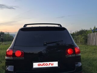 2007 Volkswagen Touareg I Рестайлинг, чёрный, 1200000 рублей, вид 3