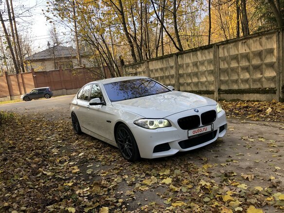 2013 BMW 5 серии 530d xDrive VI (F10/F11/F07) Рестайлинг, белый - вид 15