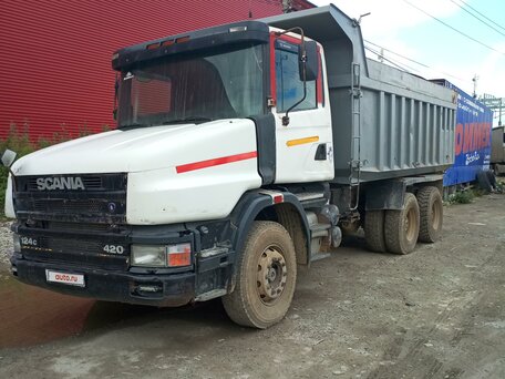 2002 Scania T-Series, белый, 1750000 рублей, вид 1